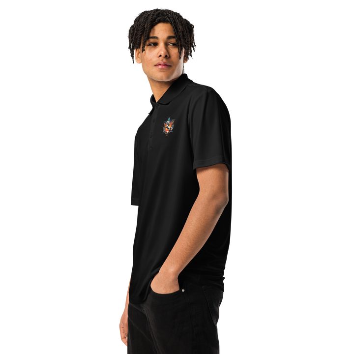 adidas Premium-Polo-Shirt Herren - Wild Horses are Wild