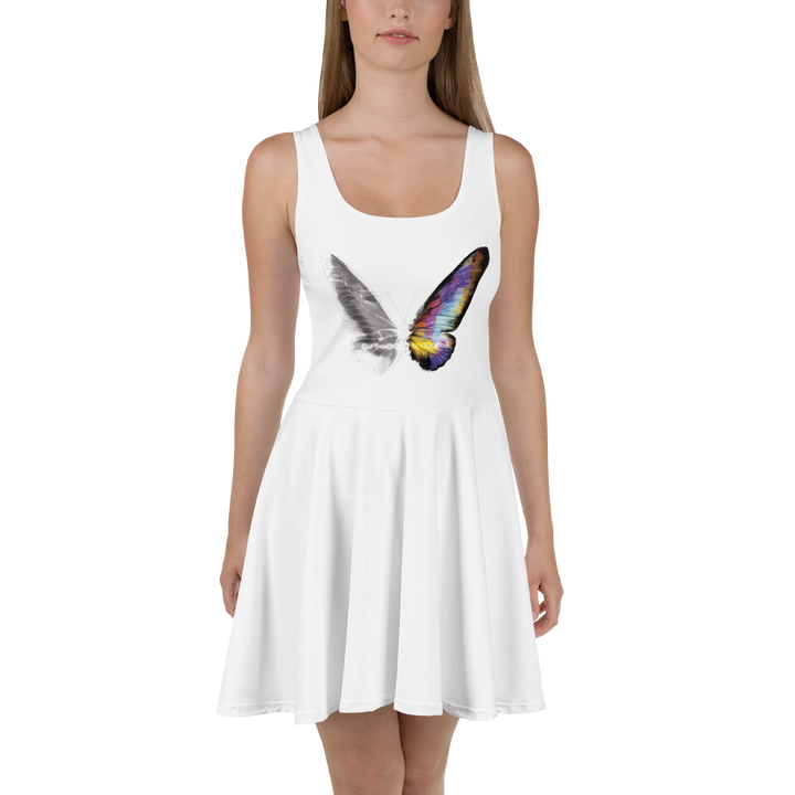 Dress - Dress - Toxic Rain, Madame Butterfly, butterfly, white