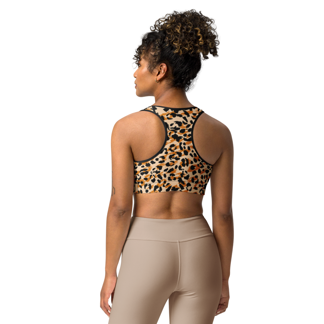 Sports Bra - Leopard