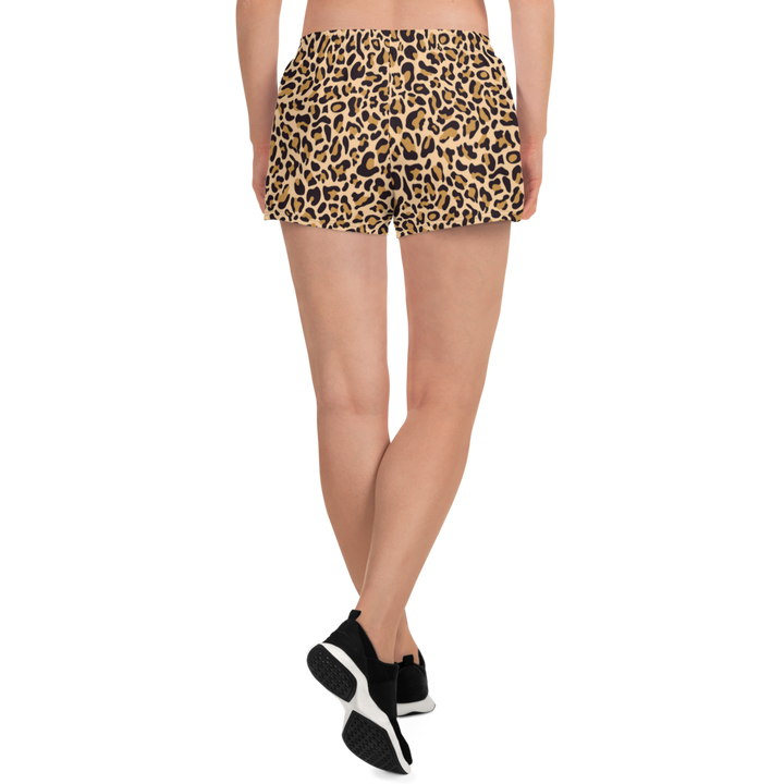 Sportliche Shorts Damen - Leopard