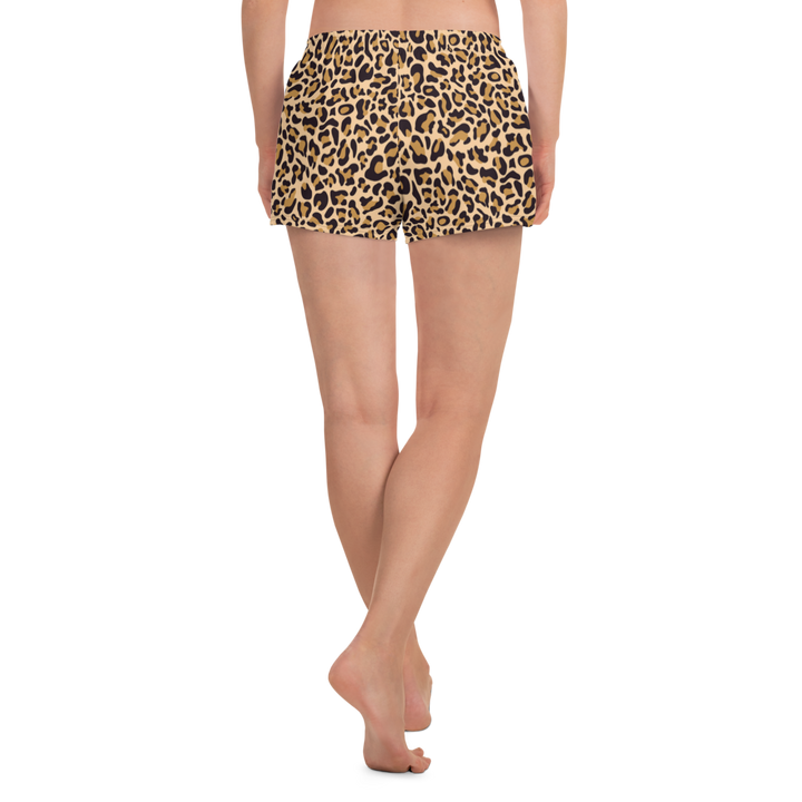 Sportliche Shorts Damen - Leopard