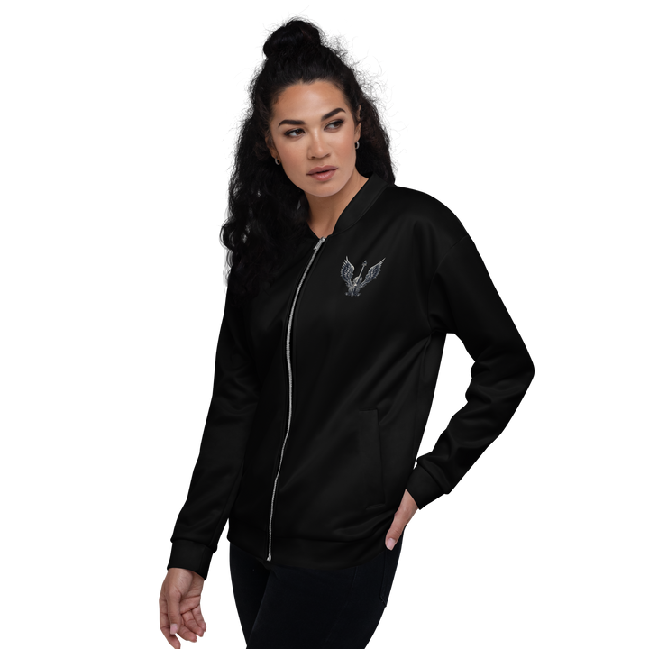 Bomber Jacket Women - Cello &amp; Wings Crest