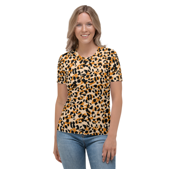 Premium women's t-shirt - leopard