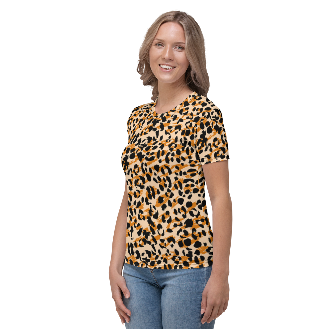 Premium women's t-shirt - leopard