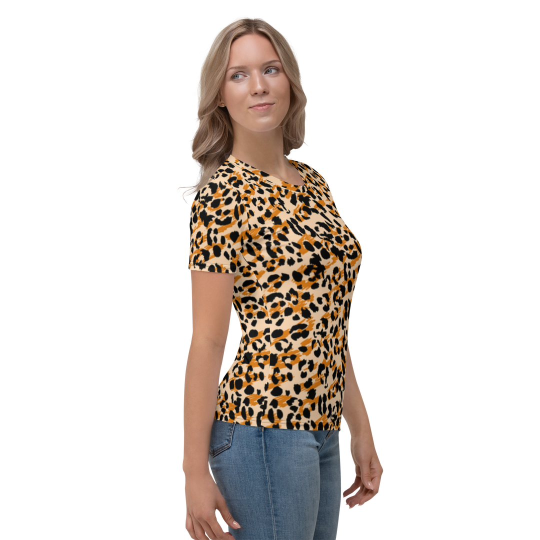 Premium women's t-shirt - leopard