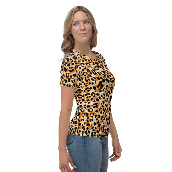 Premium women's t-shirt - leopard