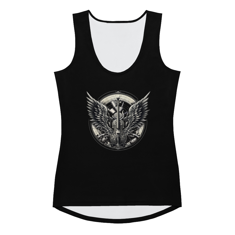 Premium Tank Top Women - Cello and Wings Crest