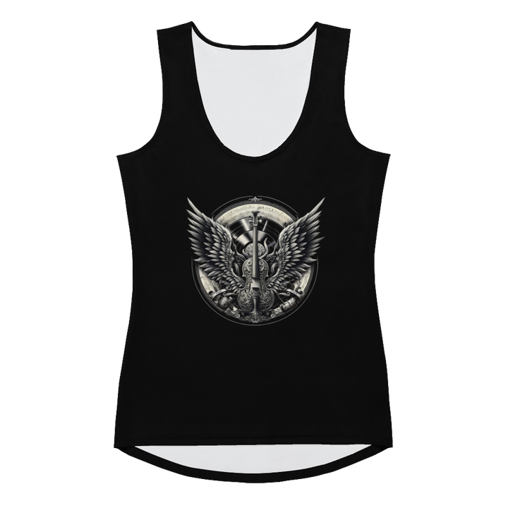 Premium tanktop kvinder - Cello og Wings våbenskjold