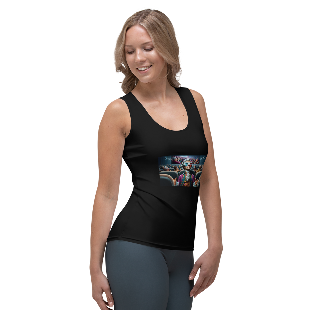 Premium Tank Top Women - Mozart in 3D Cinema