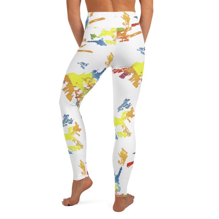 Leggings - Beethoven, Ode to Joy, white