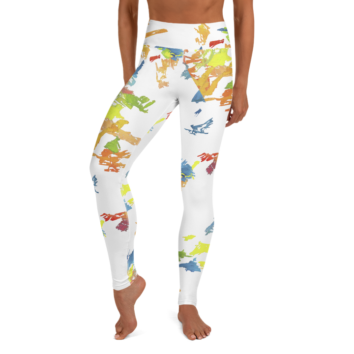 Leggings - Beethoven, Ode to Joy, white