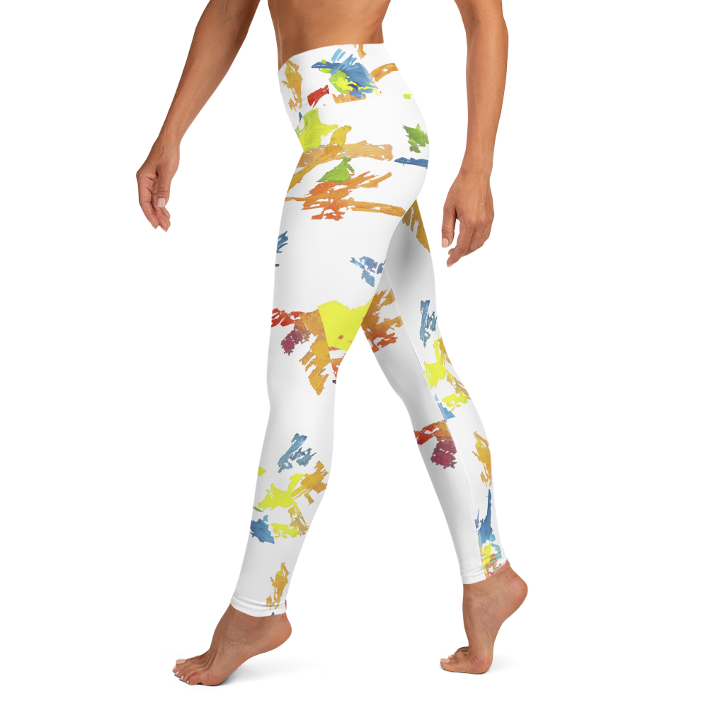 Leggings - Beethoven, Ode to Joy, white