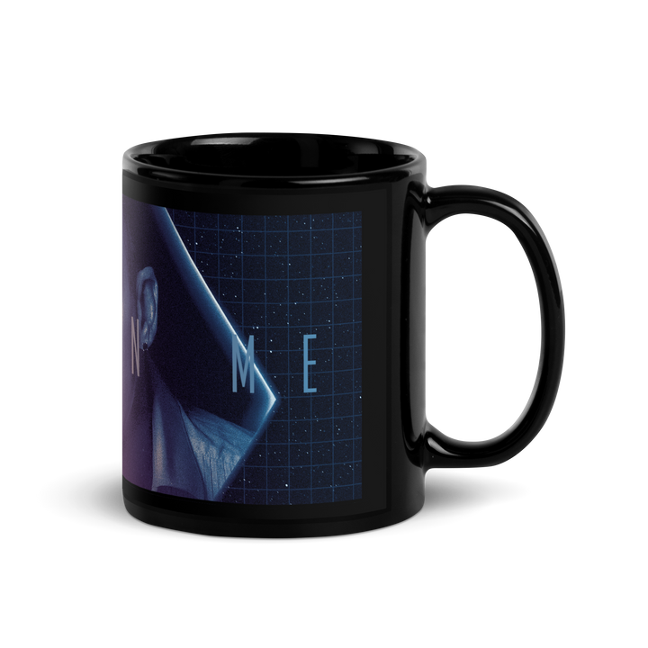 Black glossy mug - Call on me