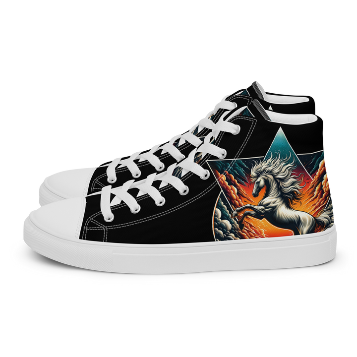 Canvas shoes for men - Wild Horses are Wild