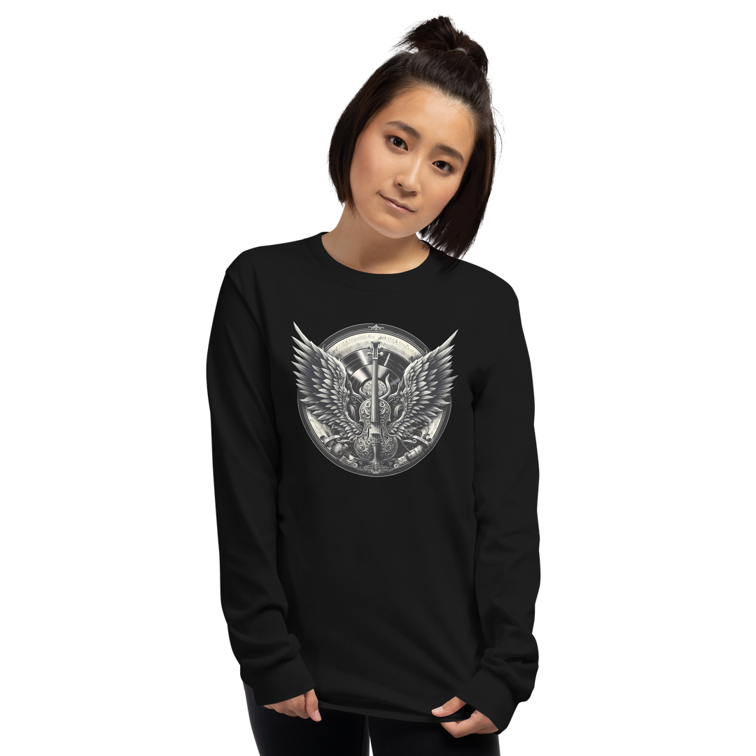 Long-sleeved shirt for women - Cello and Wings crest