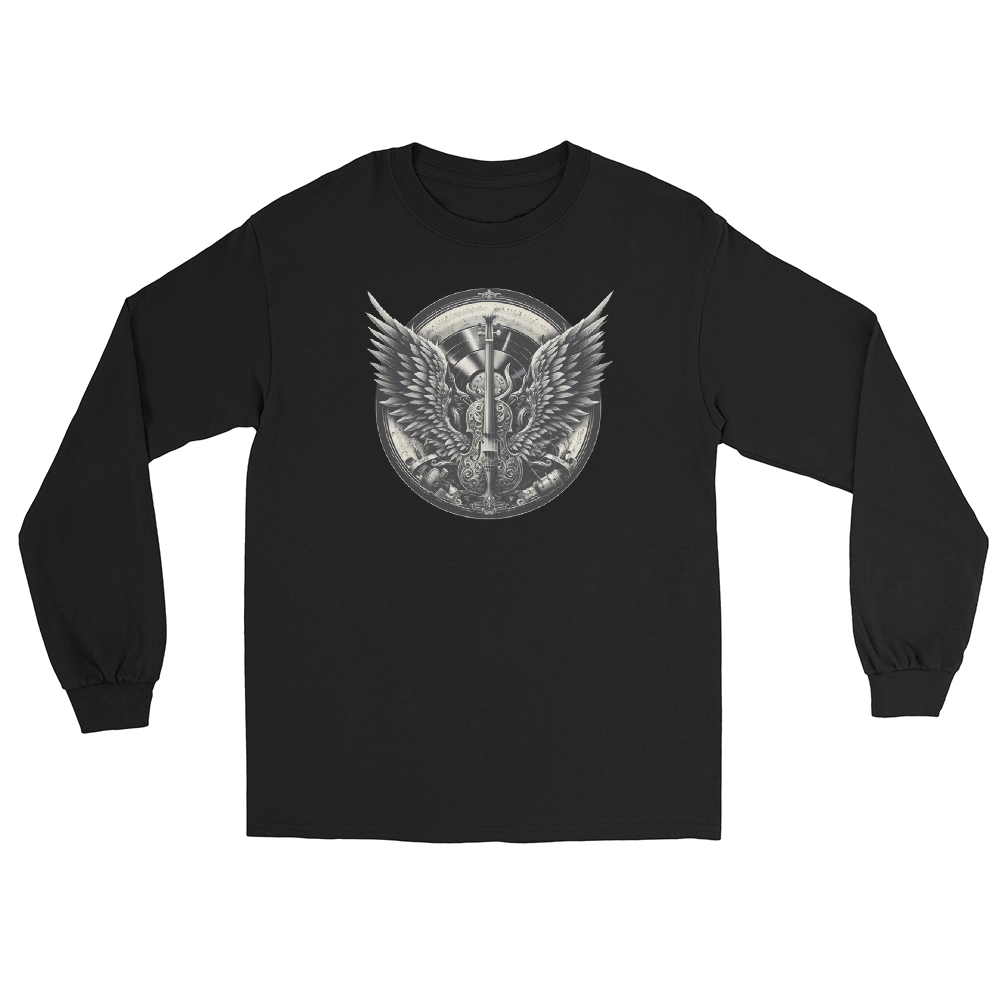 Long-sleeved shirt for women - Cello and Wings crest