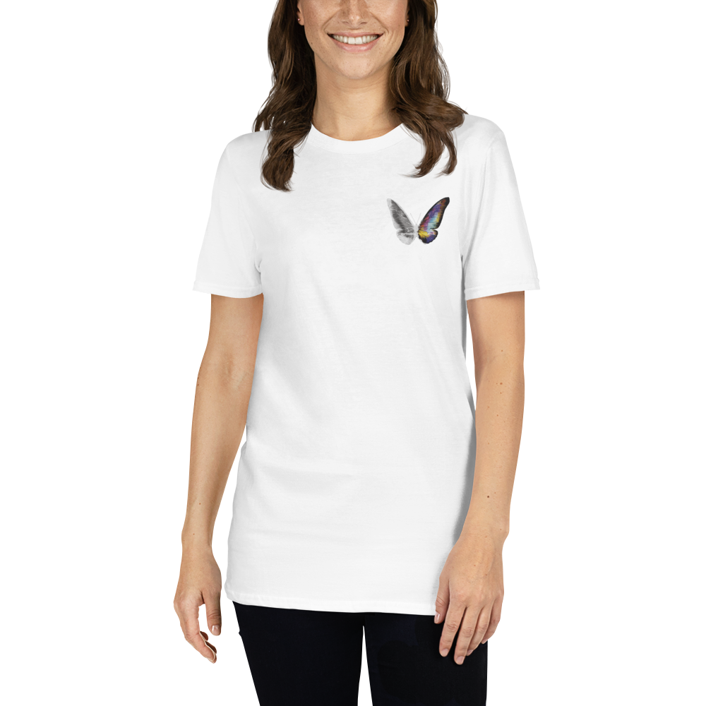 T-shirt til kvinder - Stick Butterfly, Madame Butterfly