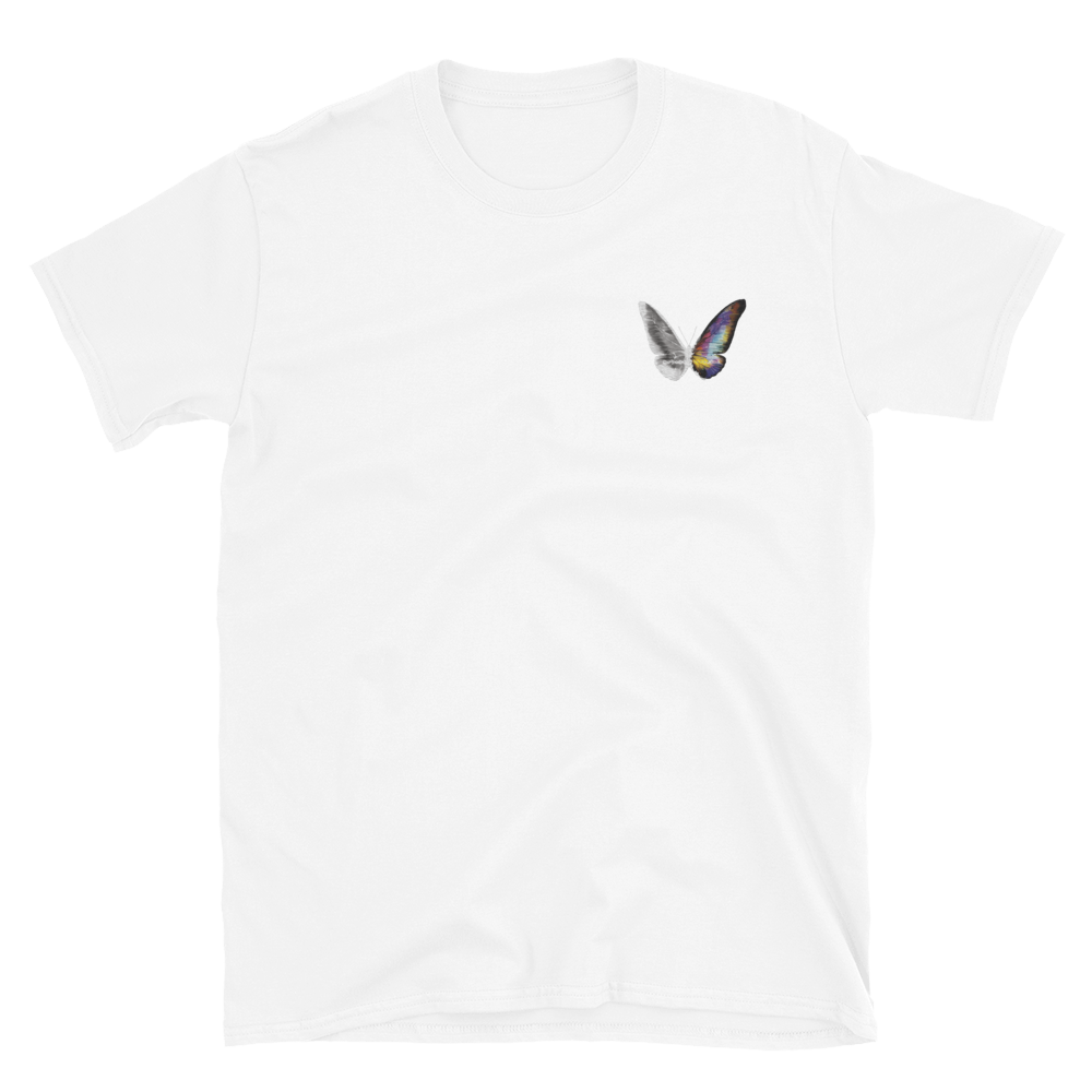 T-shirt til kvinder - Stick Butterfly, Madame Butterfly