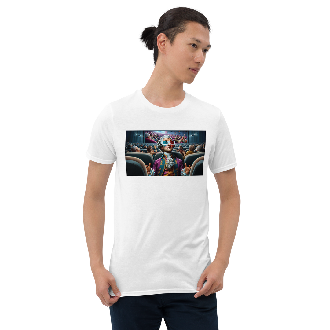 T-Shirt Herren - Mozart im 3D Kino