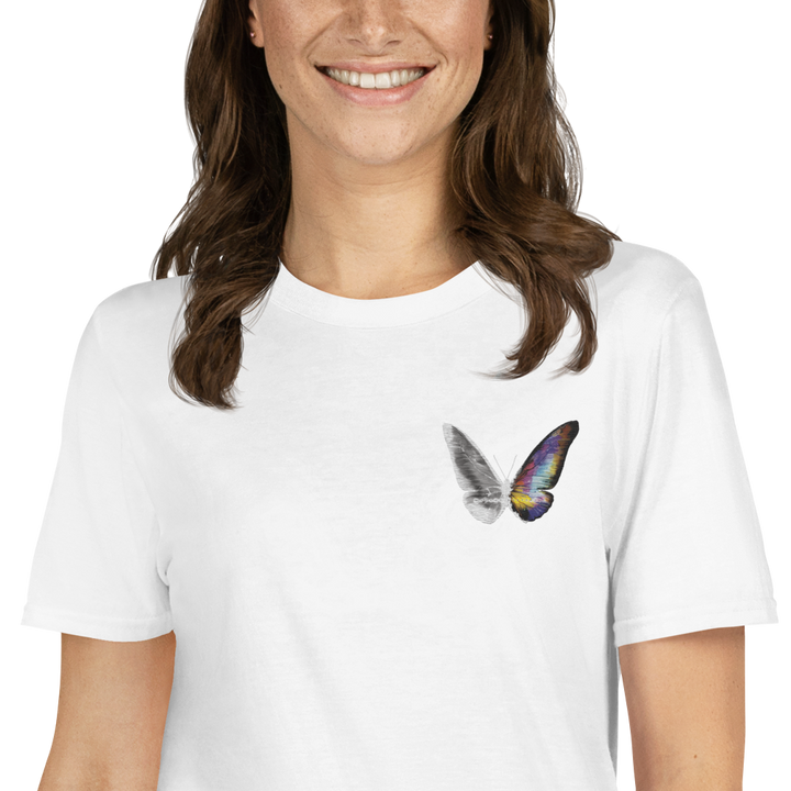 T-shirt til kvinder - Stick Butterfly, Madame Butterfly