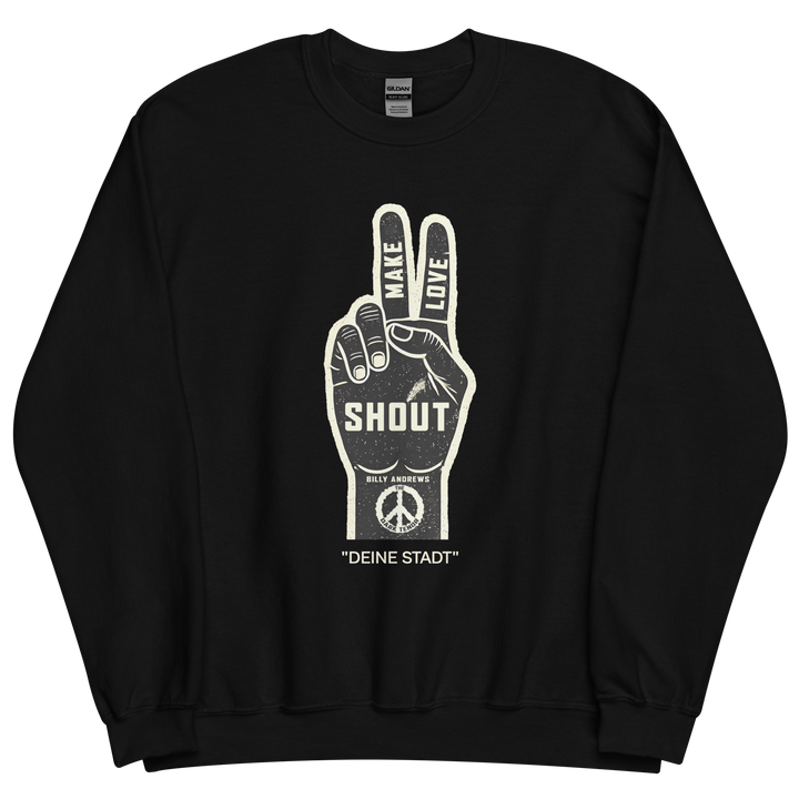 Unisex-Pullover - Shout (personalisierbar)