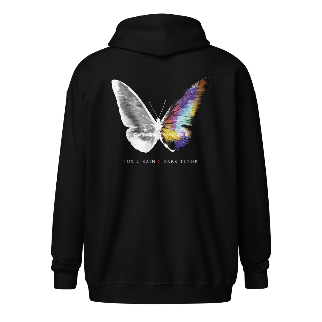 ZIPPER HOODIE Men - TOXIC RAIN, MADAME BUTTERFLY, BUTTERFLY