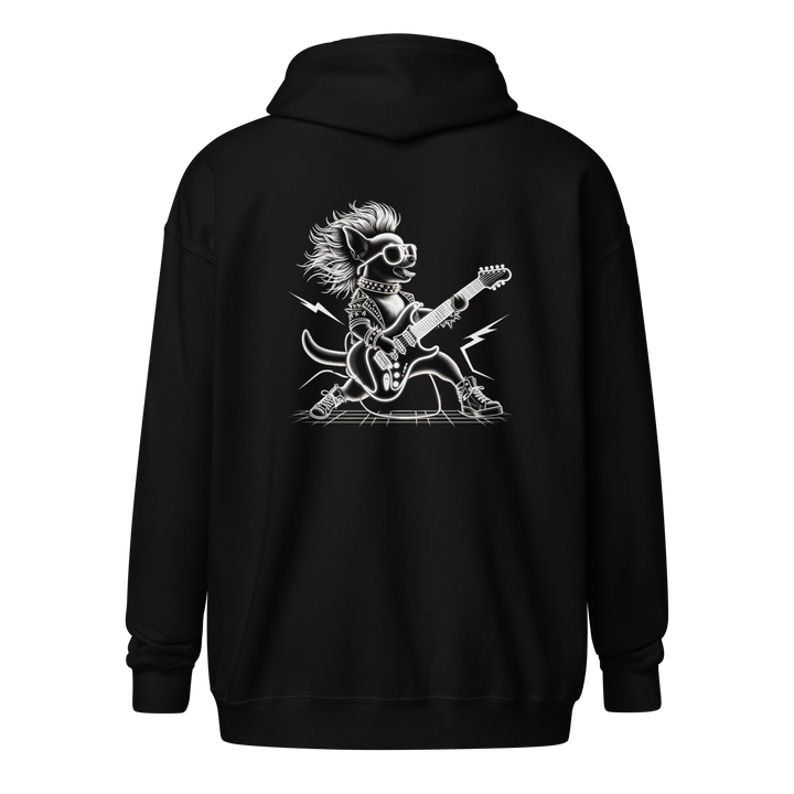 Zipper Hoodie Men - Gizmo RoXX Guitar