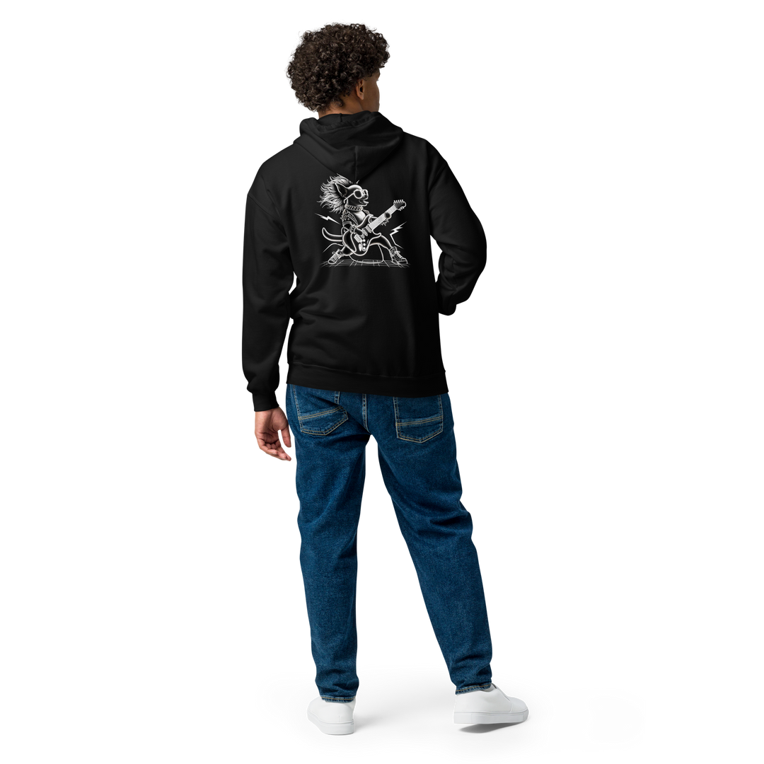 Zipper Hoodie Men - Gizmo RoXX Guitar