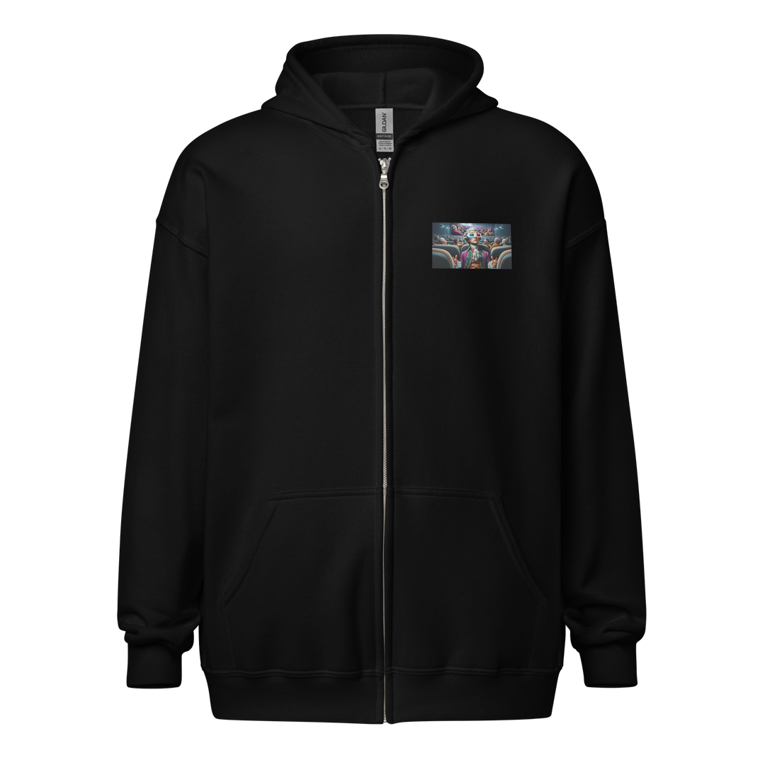 Zipper Hoodie Men - Mozart in the 3D Cinema