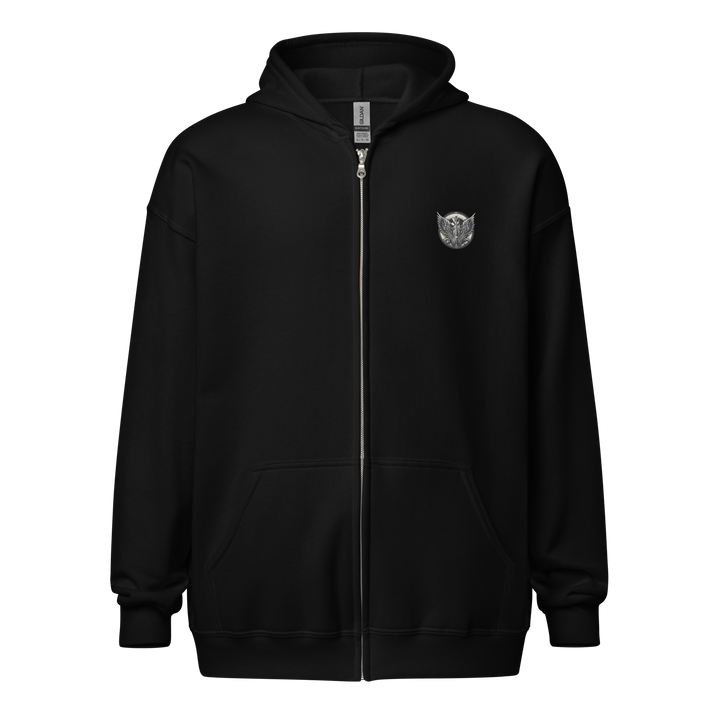 Zipper Hoodie Herren - Cello and Wings Wappen