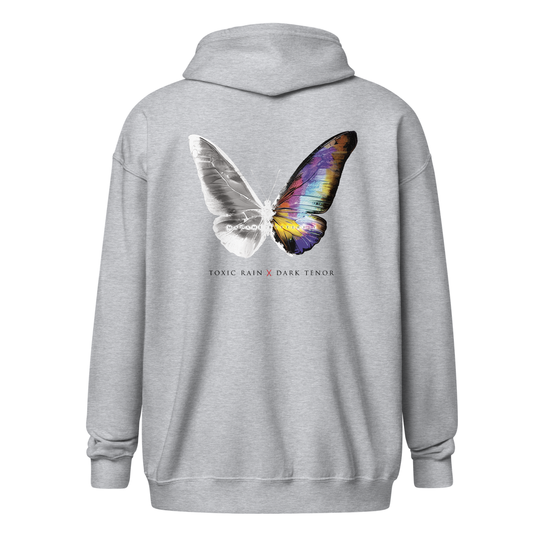 ZIPPER HOODIE Men - TOXIC RAIN, MADAME BUTTERFLY, BUTTERFLY