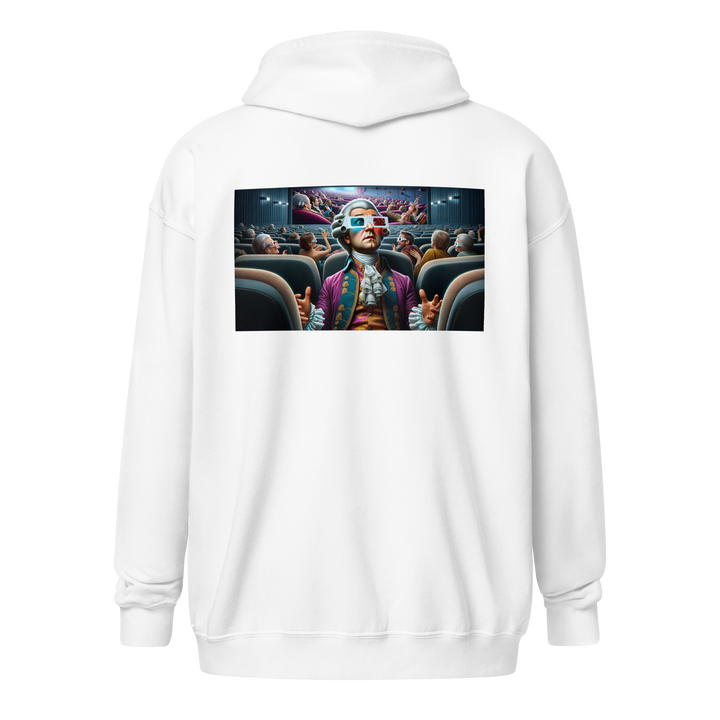 Zipper Hoodie Men - Mozart in the 3D Cinema