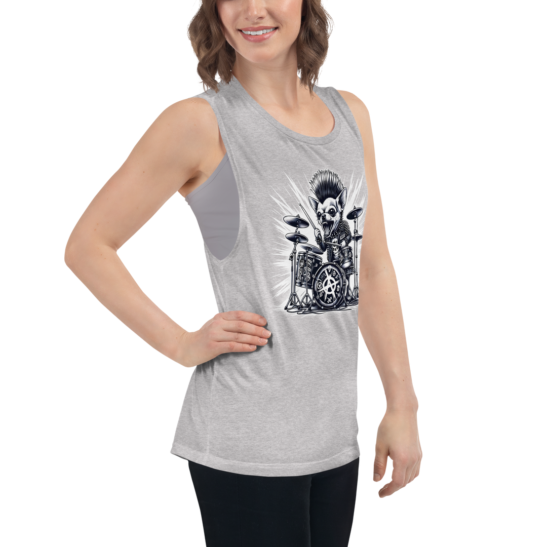 Women's tank top - Gizmo RoXX Drums