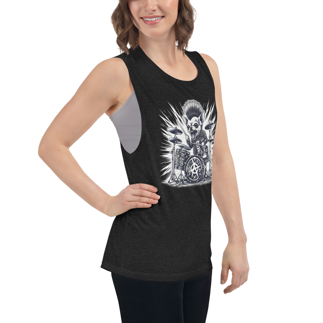 Women's tank top - Gizmo RoXX Drums