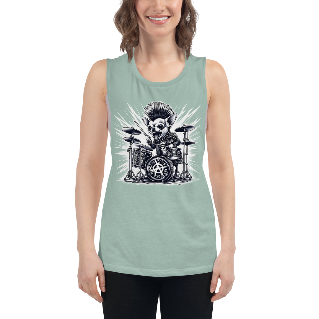 Women's tank top - Gizmo RoXX Drums