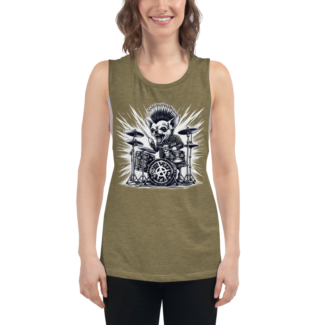 Women's tank top - Gizmo RoXX Drums