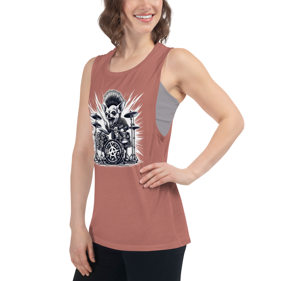 Women's tank top - Gizmo RoXX Drums