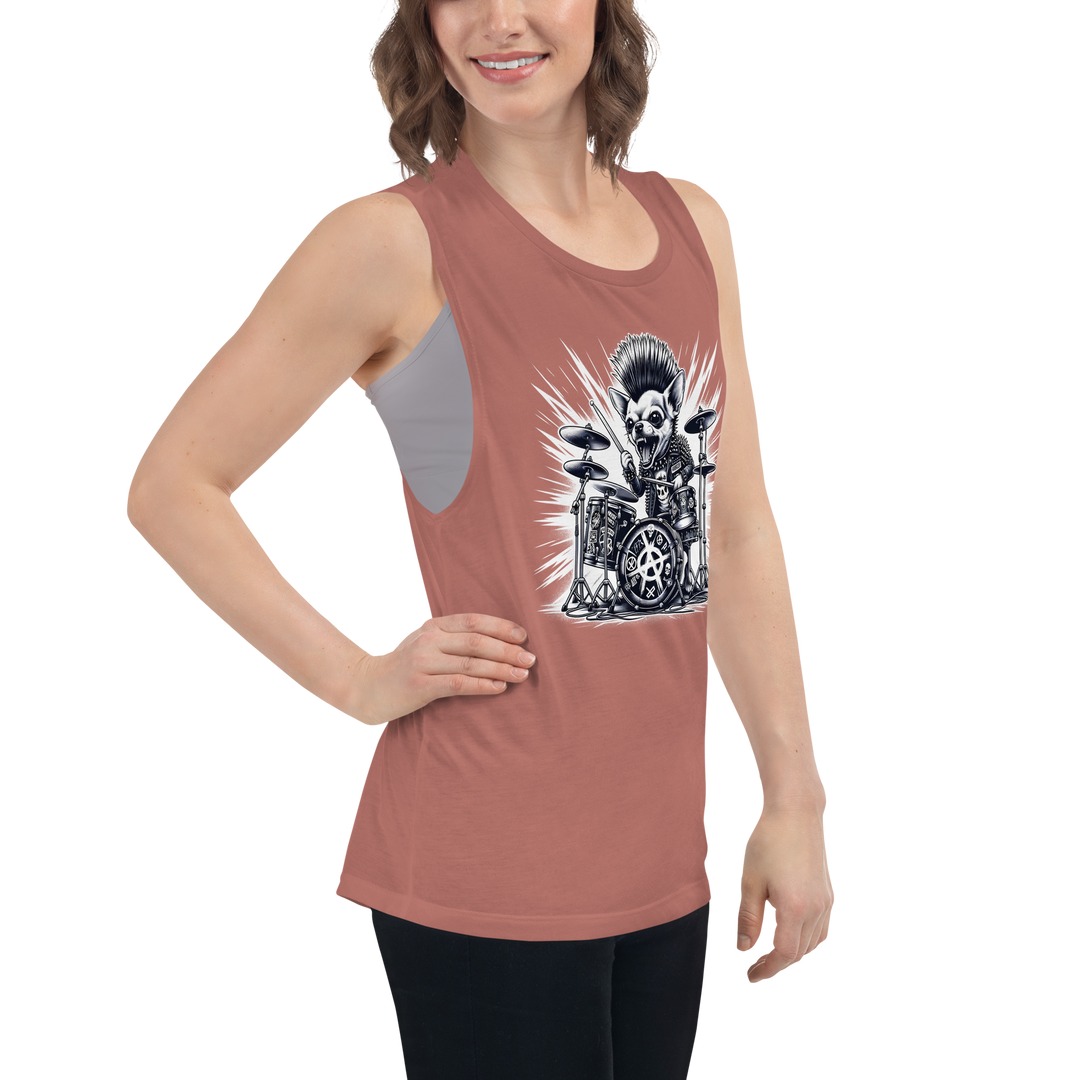 Women's tank top - Gizmo RoXX Drums