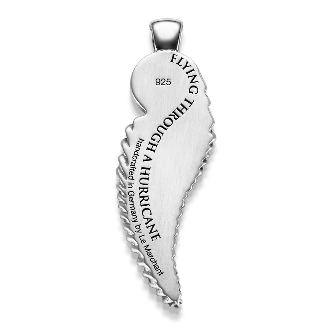 Pendant - Hurricane Wing, 925 Sterling Silver