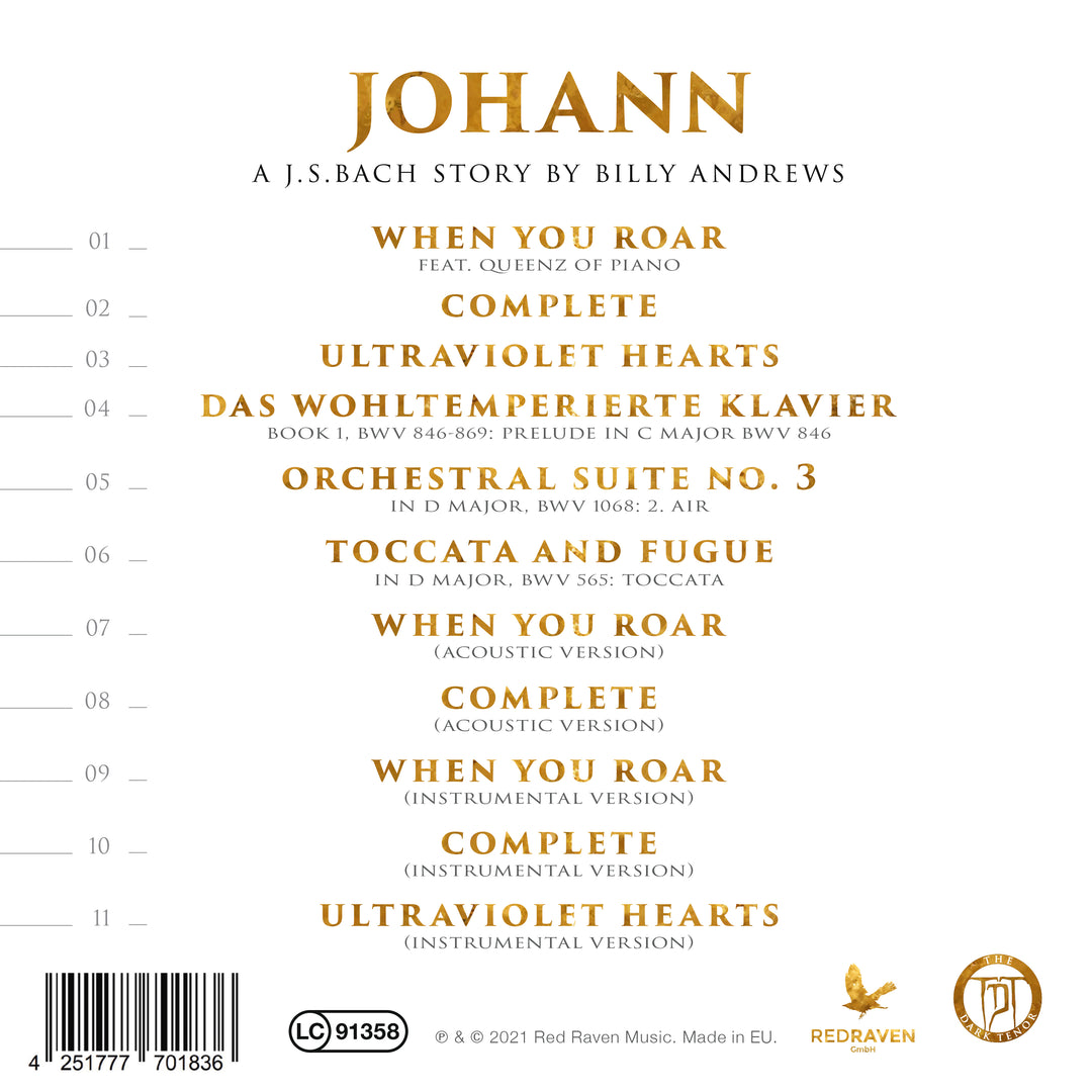 CD: Johann (Limited Signed Edition) 