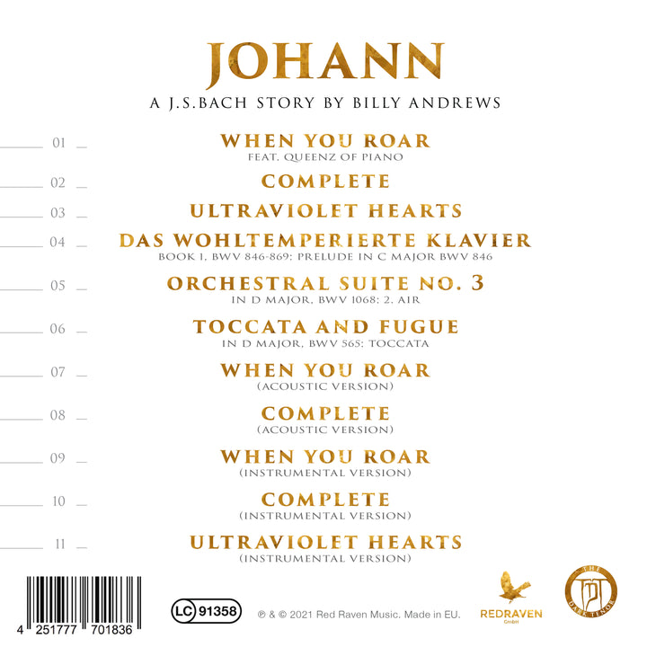 CD: Johann (Limited Signed Edition) 