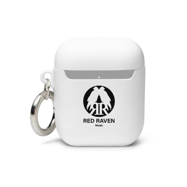 Apple AirPods &amp; AirPods Pro Case, Red Raven Music Logo