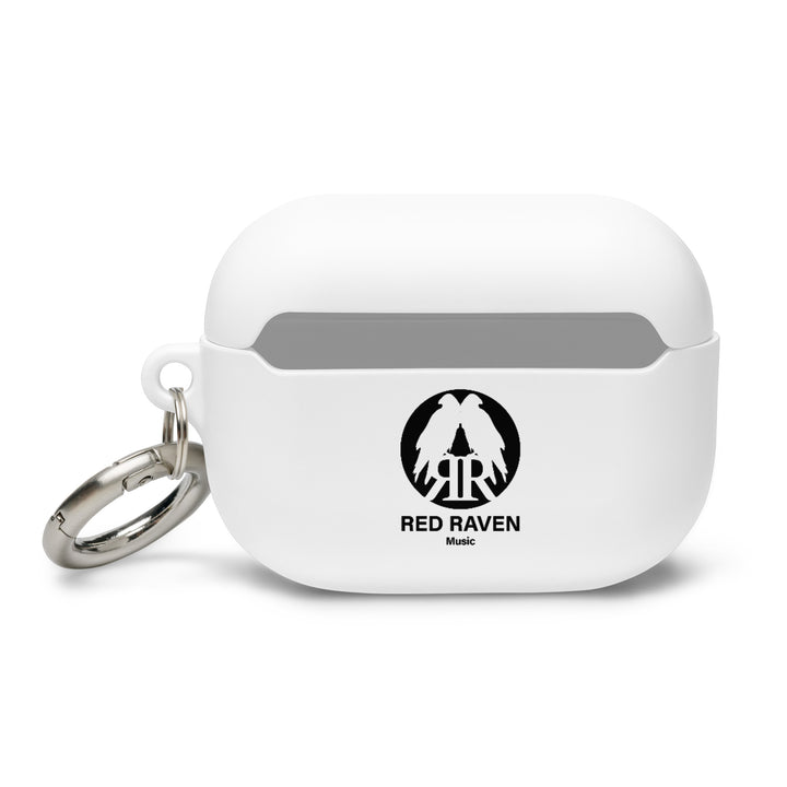 Apple AirPods &amp; AirPods Pro Case, Red Raven Music Logo