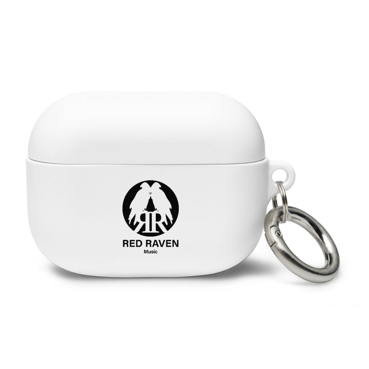 Apple AirPods &amp; AirPods Pro Case, Red Raven Music Logo