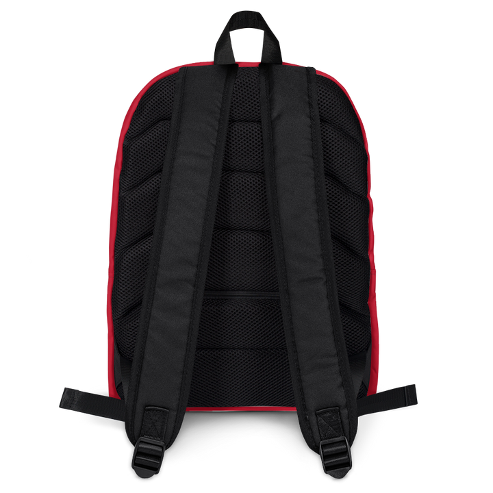 Backpack - Darker Hearts, Black Heart, red