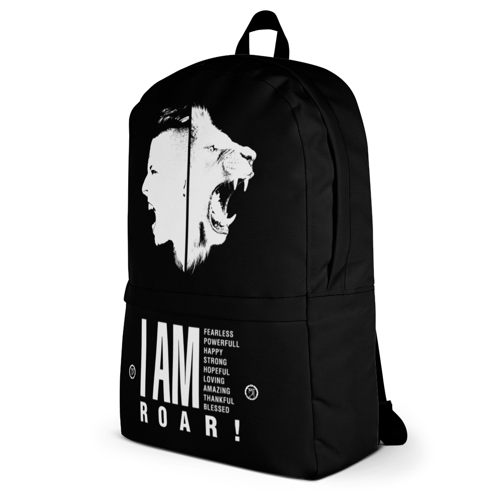 Backpack - I am (Roar 2.0), white