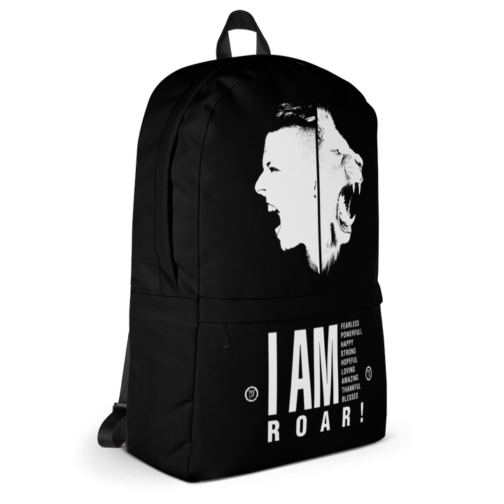 Backpack - I am (Roar 2.0), white