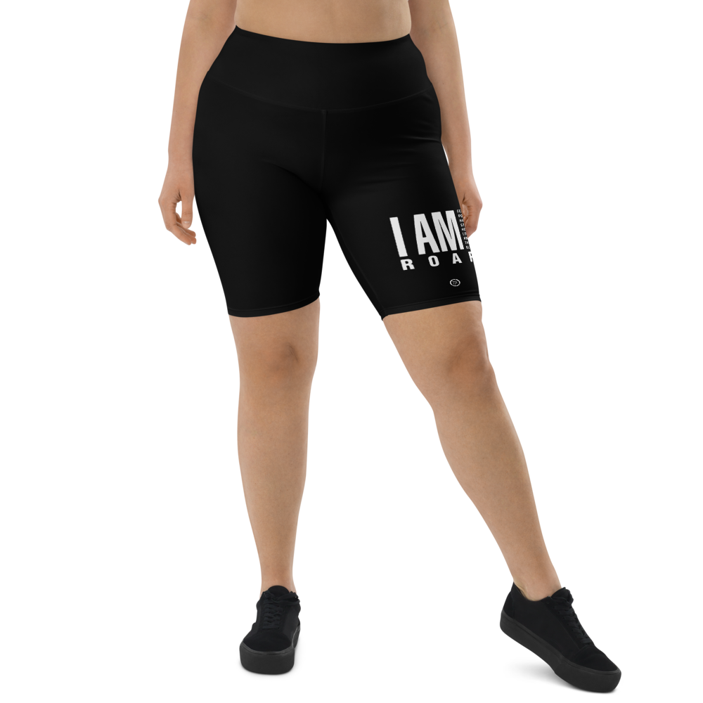 Cycling shorts women - I am (Roar 2.0), white