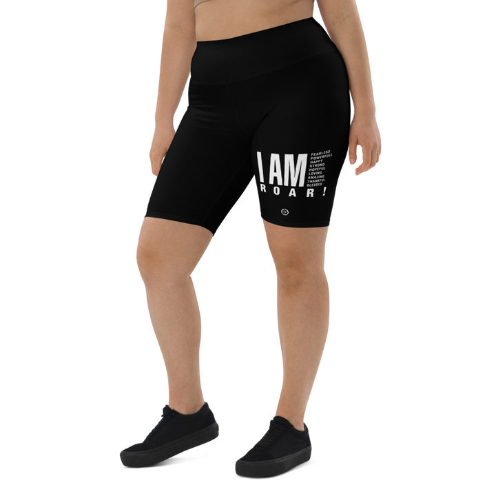 Cycling shorts women - I am (Roar 2.0), white