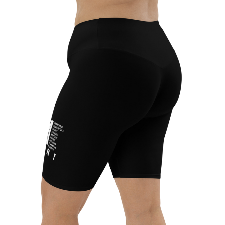 Cycling shorts women - I am (Roar 2.0), white